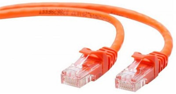 Патч-корд UTP Cablexpert (PP12-2M/O) літий, 50u "штекер із засувкою, 2 м, помаранчевий PP12-2M/O фото