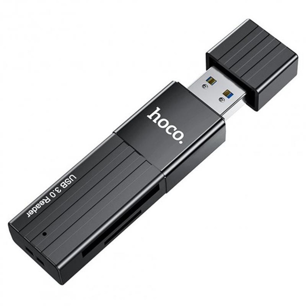 Кардрідер USB3.0 Hoco HB20 Black (HB20U3) HB20U3 фото