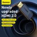 Кабель Baseus High Definition HDMI - HDMI V 2.0, (M/M), 1 м, Black (CAKGQ-A01) CAKGQ-A01 фото 3