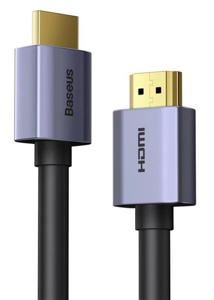 Кабель Baseus High Definition Graphene HDMI - HDMI V 2.0, (M/M), 1 м, Black (WKGQ020001) WKGQ020001 фото