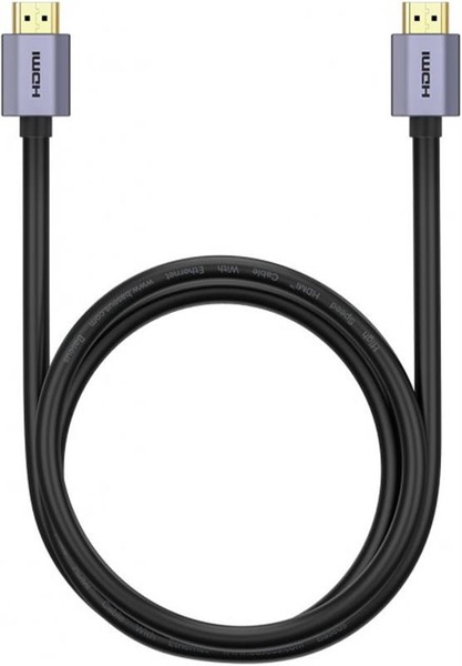 Кабель Baseus High Definition Graphene HDMI - HDMI V 2.0, (M/M), 2 м, Black (WKGQ020201) WKGQ020201 фото