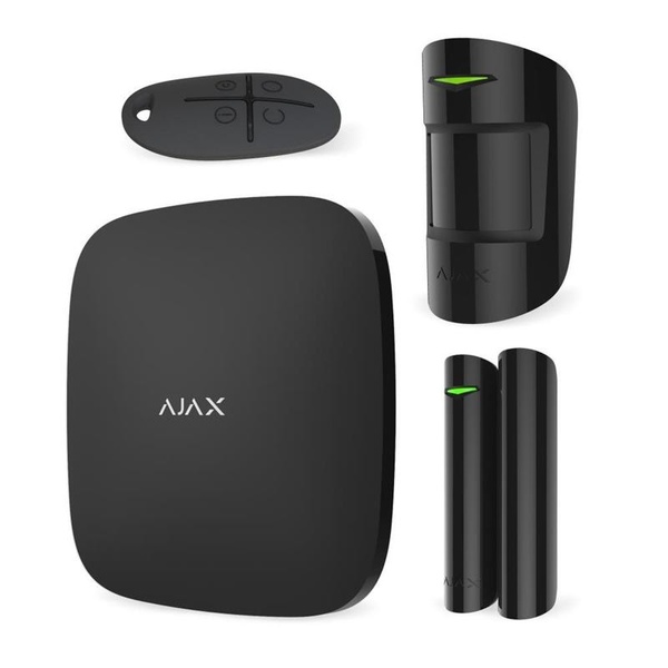 Комплект охоронної сигналізації Ajax StarterKit Black (20287.56.bl1/25456.56.BL1) 25456.56.BL1 фото