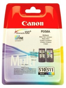 Картридж CANON (PG-510/CL-511) Pixma MP240/250/260/270/272/280/MX320/330 Multipack (2970B010) 2970B010 фото