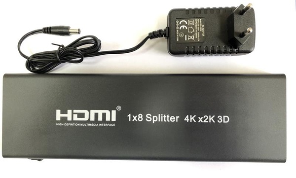Розгалужувач (спліттер) Atcom (7688) HDMI 8 портів, підтримка UHD 4K AT7688 фото