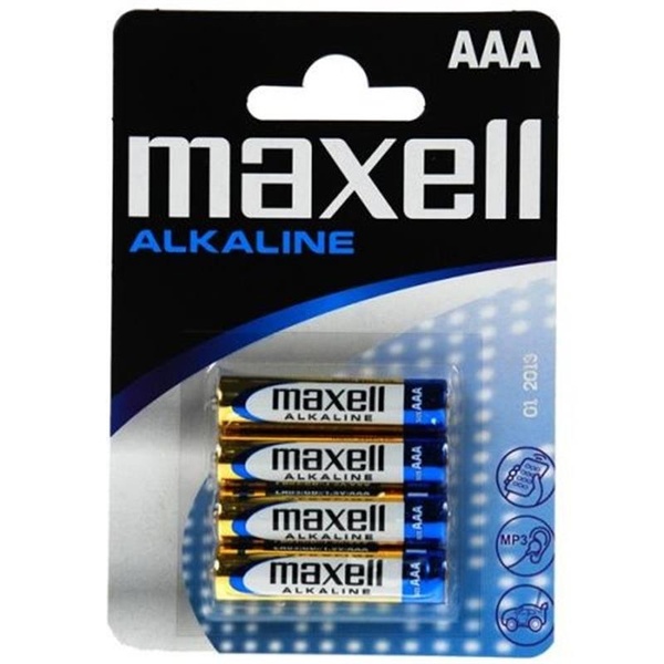 Батарейка Maxell AAA/LR03 BL 4шт HQ-2972/4902580164010 фото