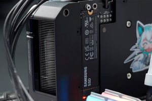 Asus анонсувала відеокарту з вбудованим слотом для SSD фото