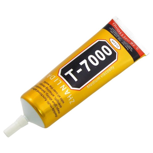 Клей силіконовий Т-7000, 110мл в тюбику з дозатором (A07404) A07404 фото