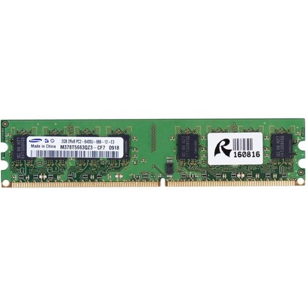 Модуль пам`яті DDR2 2GB/800 Samsung (M378B5663QZ3-CF7/M378T5663QZ3-CF7) Refurbished M378B5663QZ3-CF7/M378T5663QZ3 фото
