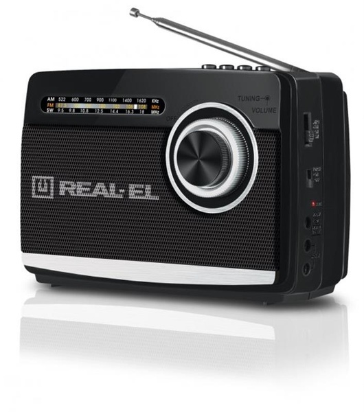 Радіоприймач REAL-EL X-510 Black EL121800003 фото