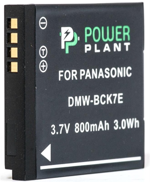 Акумулятор PowerPlant Panasonic DMW-BCK7E 800mAh (DV00DV1301) DV00DV1301 фото