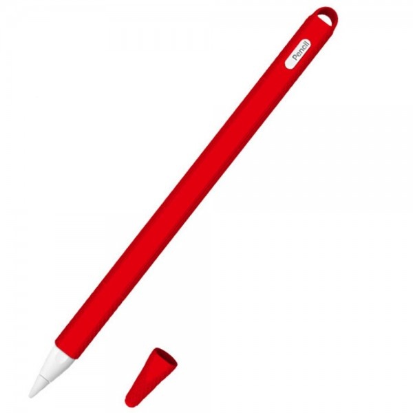 Чохол TPU Goojodoq Hybrid Ear для стілуса Apple Pencil 2 Red тех.пак (4001055094286R) 4001055094286R фото