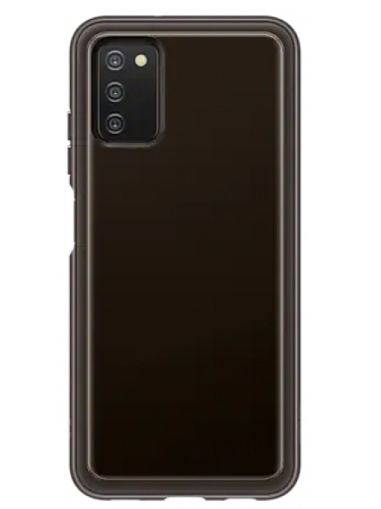 Чохол-накладка Samsung Soft Clear Cover для Samsung Galaxy A03s SM-A037 Black (EF-QA037TBEGRU) EF-QA037TBEGRU фото