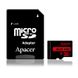 Карта пам`ятi MicroSDHC 16GB UHS-I Class 10 Apacer + SD adapter (AP16GMCSH10U5-R) AP16GMCSH10U5-R фото 1