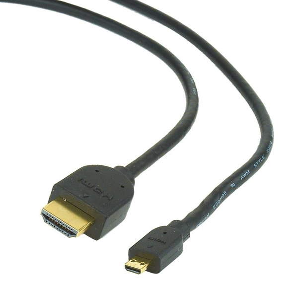 Кабель Cablexpert HDMI - micro-HDMI V 2.0 (M/M), 4.5 м, Black (CC-HDMID-15) CC-HDMID-15 фото